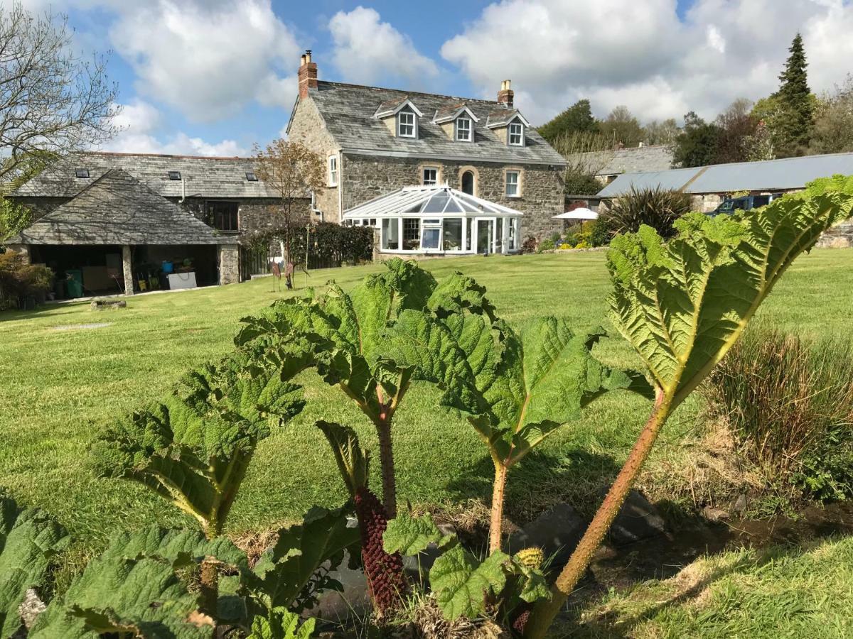 Treveighan Farmhouse Saint Teath Esterno foto