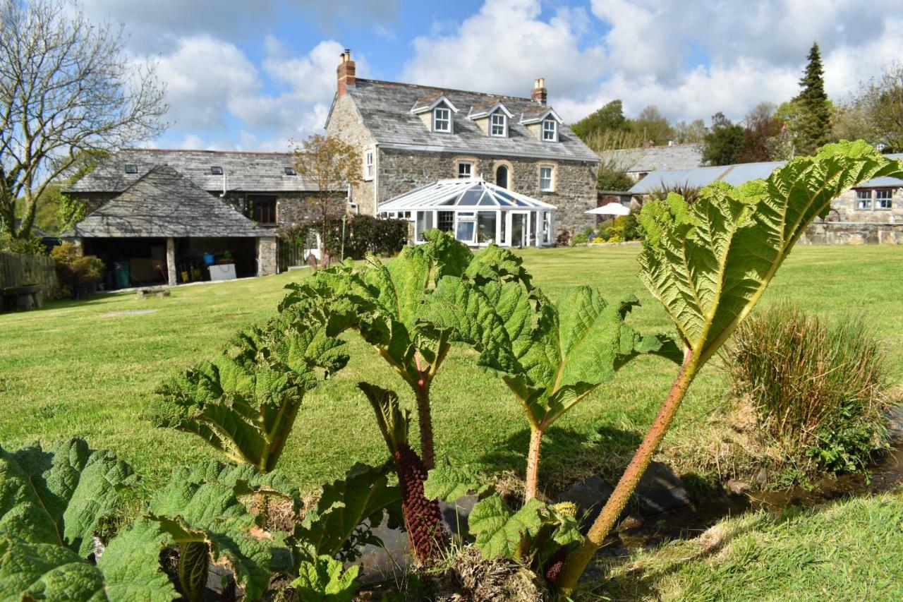 Treveighan Farmhouse Saint Teath Esterno foto